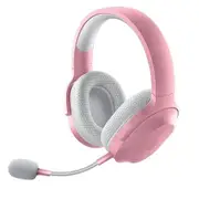 Barracuda X Wireless Gaming & Mobile Headset for PC, PlayStation, Switch, Android, iOS, 2.4GHz Wireless and Bluetooth with Detachable Mic (Pink)