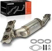 Rear Catalytic Converter with Gasket Kit Direct-Fit Compatible with BMW E83 Series X3 2007 2008 2009 2010 3.0L, E.P.A. Compliant