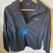 Columbia jacket New W/tag, womans medium, zip up, cool interventions.