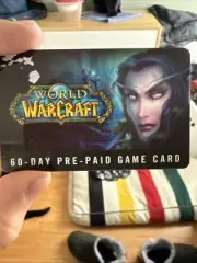 World of Warcraft 60-Day Pre-Paid Time Card Physical, USA, Unused