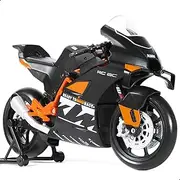 [Risopen] 1:12 Motorcycle Model for KTM RC 8C Alloy Diecast Motorcycle Model Toy Mini Moto Gift (Black)