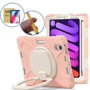 StylePro, package, iPad 10th and 11th gen tough case olus pencil plus screen protector, rose