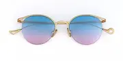 Eyepetizer Augusto C.4-OP-42F Men's Sunglasses Gold Size 50