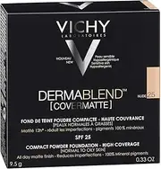 (25: Nude) - Vichy Dermablend Covermatte Compact Powder Foundation 9,5g - Colour : 25: Nude