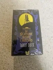 The Nightmare Before Christmas Tarot Deck & Guidebook Tim Burton 78 Cards NEW