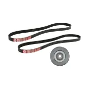 Gates Belt & Pulley Kit for Mitsubishi Pajero V25W V45W 3.5L 143kW 6G74SOHC