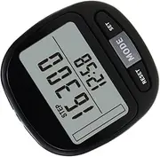 SUPVOX Clip on Step Counter for Walking 3D Pedometer Calorie Counter Portable Outdoor Step Counter for Seniors Large LCD Screen