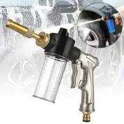 High Pressure Car Foam Gun Wash Washer Lance Soap CFray Bottle Hose Pipe Tool XD