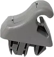 fhtpr 1 PC Sun Visor Bracket,Fit For Pajero, V90 MR779704 Sun Panel Clip Montero V70 Hook Pinin H60 H70 V60 V80 Beige Or Gray Car Visor Retaining Clip(1XGray)