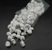100PCS Cotton Thread Polish Brush Buffing Wheel for Jewelry Grinding Dremel Tool