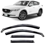 CLIM ART in-Channel Incredibly Durable Rain Guards for Mazda CX-5 2017-2024, ...