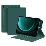 For Samsung Galaxy Tab S9 Fe+ Leather Case Stand ic Tablet Cover With Auto Sleep/Wake