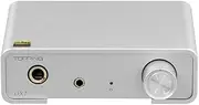 Topping DX1 Support Up to DSD256 and PCM384 THD+N<0.0002% XMOS XU208 Newest AK4493S 2 Gain Settings Hi-Res Audio DAC & Headphone Amplifier(Silver)