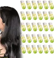 Perfume&oil 2 in 1-Avocado Nourishing&shining Hair Oil, 30PCS Scented Hair Oil Perfume Mini Capsules, Perfume Para El Cabello De Mujer for Frizzy, Dry, Damaged Hair (Woody Floral Tone)