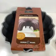 Nordic Ware Original Cast Aluminum Bundt Pan with Recipe Book