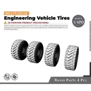 TT Scale 1/120 Engineering Vehicle Tires