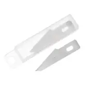 50Pcs 41.5x24.3mm Craft Knife Blades, High Speed Steel Hobby Blades Set