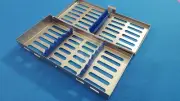 Dental Surgical Lab Medical Instruments Autoclave Sterilization Cassette Box...