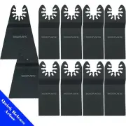 10 Wood Blade Oscillating MultiTool For Dewalt Ryobi Makita Black & Decker Fein