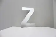 Mirror Alphabet Letter Large Upper Case 20cm "Z"
