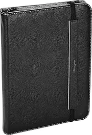 Targus Truss Leather Case and Stand for Motorola Xoom WiFi/3G - THZ06902US (Black/Gray)