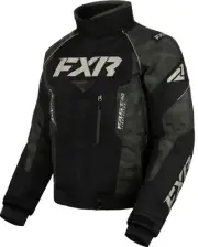 FXR Octane Mens Snow Jacket Black/Camo