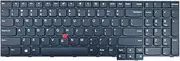 New Replacement Keyboard Compatible with Lenovo ThinkPad E570 E570c E575 with Pointer Without Backlit