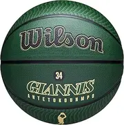 Wilson NBA Player Icon Outdoor Basketball - Size 7 - 29.5" and Mini Size