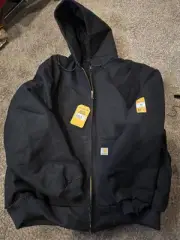 Carhartt jacket Loose Fit 3XL OJ0140-M Firm Duck Insulated Flannel Lined Loose