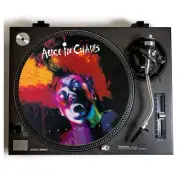 Alice In Chains Turntable Slipmat for Vinyl Records, Facelift, Grunge, Alt Rock
