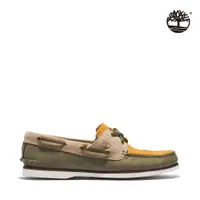 在飛比找PChome24h購物優惠-Timberland 男款綠色帆船鞋|A5X89991