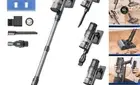 Vacuum Cleaners,P11 Mopping Wet Dry Cordless Vacuum and Mop Combo All in Gray