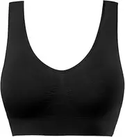 [BESTENA] Sports Bras for Women, Seamless Comfortable Yoga Bra with Removable Pads