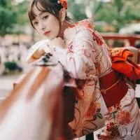 在飛比找蝦皮商城精選優惠-DAK優選鋪-新款神明少女和服女正裝傳統改良風日式個人寫真攝
