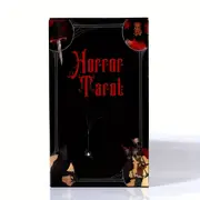 Horror Tarot Cards English Fun Deck Table Divination Fate Board Games