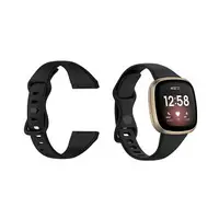 在飛比找樂天市場購物網優惠-【顯瘦矽膠錶帶】Fitbit versa 3/4 Fitbi