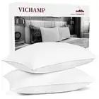 Hotel Luxury Pillows Bed Pillows Standard/Queen Size Set of 2 - Down Alternat...