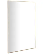 CosmoLiving by Cosmopolitan Metal Wall Mirror With Thin Frame
