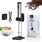 Handheld Milk Frother Rechargeable with Stand and USB-C Cable and Adapter