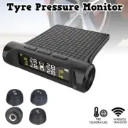 Car TPMS Wireless Car Tire Tyre Pressure Monitor System LCD Tester + 4 Sensors