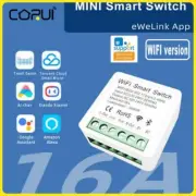CoRui EWeLink Smart Switch Wifi 16A Mini 1 Way Module On Off Breaker Wireless Re