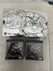 TRANSFORMERS x BAIT x Diadora US 9.5 Megatron With SDCC & Normal Figure New NWT