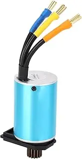 RC Car Brushless Motor High Performance Aluminum Alloy Copper Powerful Brushless Motor for WLTOYS 124008 Remote Control Car