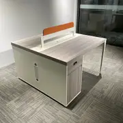 Double Desk High Quality Dual Workstations Face to Face