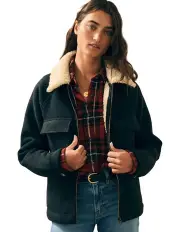 [Faherty] Legend High Pile Fleece Jacket in Multi