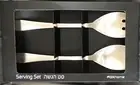 Salad Serving Set Stainless Steel Spoon Fork Foxhome