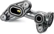 17217600563 Transmission Coolant Thermostat Compatible with BMW X5 E70 F15 F85 X6 E71 F16 F86 N55 N63 S63