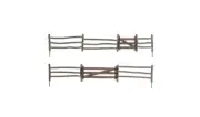Woodland Scenics A2991 Log Fence Fence N Scale Model Train Layout Scenery