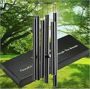 Whistywares Deep Tone Outside Wind Chime - Large Tube Wind Chimes for Outdoors - Soothing Tuned Tones - Ideal Feng Shui Chime - Beautiful Windchime for Garden, Patio - High-Quality Chimes