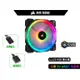 海盜船 Corsair LL120 RGB 雙光環 12公分風扇 二年保 5V ARGB幻彩 CO-9050071-WW